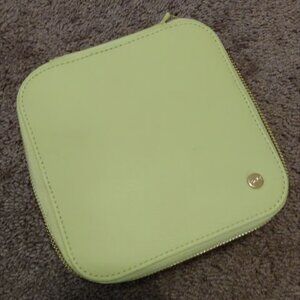 Stoney Clover Lane sunglass travel case in lime -- USED, SEE DESCRIPTION